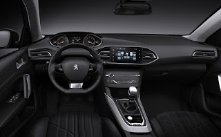 Like the exterior, the interior evokes much the 208 and 2008