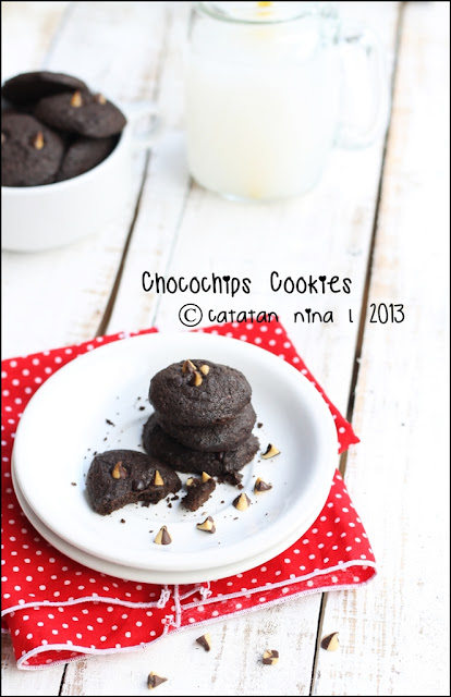 CHOCOCHIPS COOKIES - Catatan-Nina  Aneka Resep Masakan 