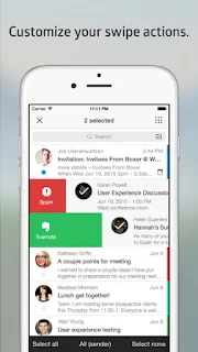 boxer best iphone email app