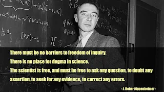 Celebrity: J. Robert Oppenheimer's 9 Quotes