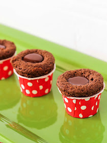 Mint Chocolate Truffle Cookie Cups