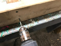 Securing with deck screws