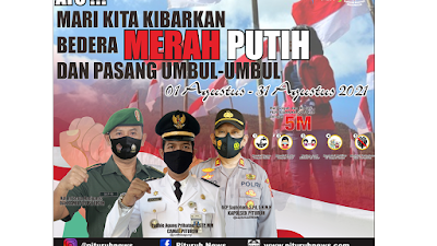 Pemerintah: Ayo pasang bendera Merah Putih 1-31 Agustus 2021!