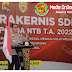 KAPOLDA NTB MEMBUKA RAKERNIS SDM POLDA NTB