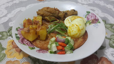 Cane Kari Ayam plus Telur Rieska Catering