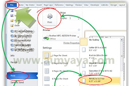 Cara Mengeprint Dokumen Ms Word Sesuai Dengan Ukuran Kertas