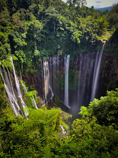 Day 3 ). Tumpak Sewu waterfall tour continues the journey to Banyuwangi