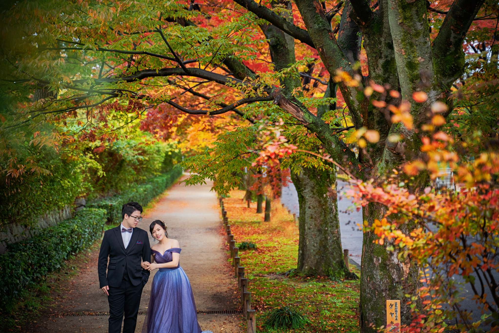 京都楓葉婚紗 二年版 日本京都遊玩 瑪朵婚紗 日本婚紗推薦 楓葉和服婚紗 清水寺 鴨川 嵐山