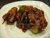 Pan Fried Fish Thai Cuisine dishes at Chowman near South City Mall Prince Anwar Shah Road