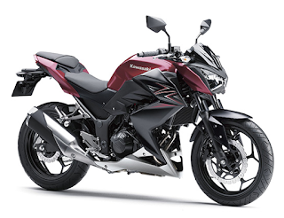 Kawasaki Z250 Non-ABS terbaru 2016 merah