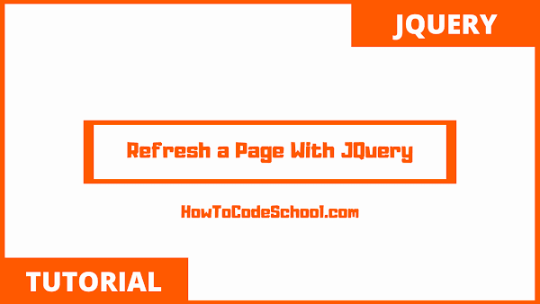 Refresh a Page With JQuery