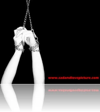 chained