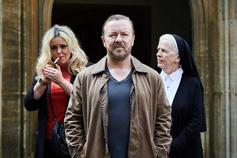 After Life serie con Ricky Gervais