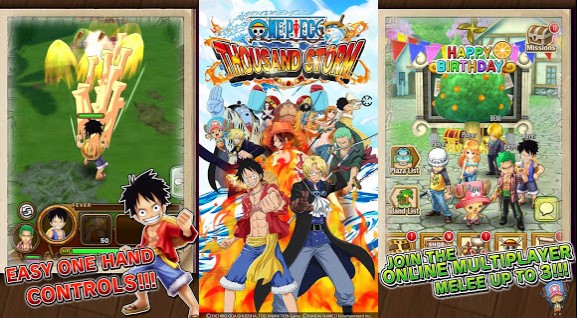 Game One Piece Thousand Storm Mod Apk v10.2.1 Update for Android Terbaru