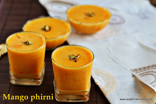 Mango phirni