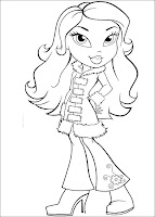 Bratz Coloring Pages