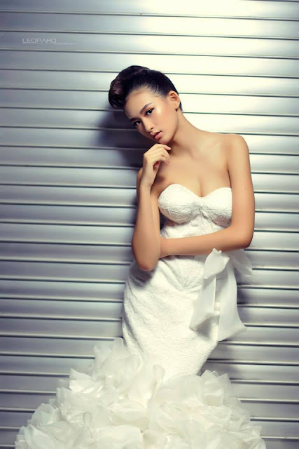 bride dress fashion han thi