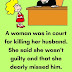 A woman was in court