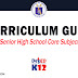 CURRICULUM GUIDES for SHS Core Subjects