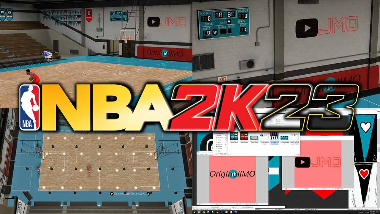 NBA 2K23 Template for Fan-Created High School Arenas