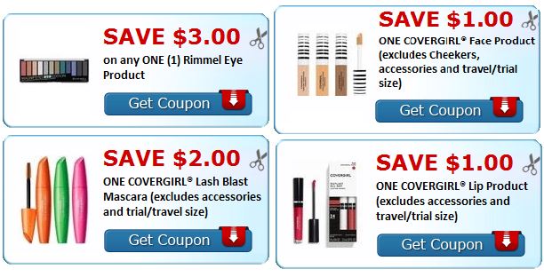 Print Rimmel or Covergirl coupons