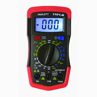 Review Triplett 1101-B Compact Digital MultiMeter with Bright
