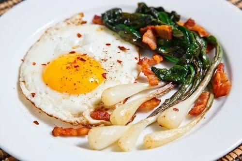 Fried Eggs and Ramps: A Delightful Springtime Breakfast