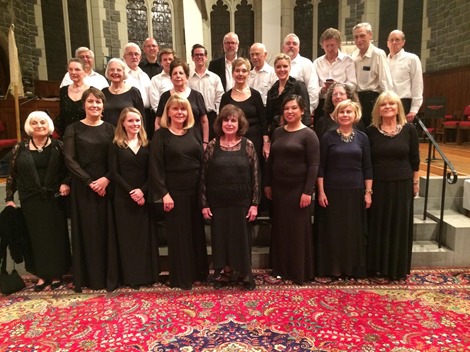 Coro Lirico Group in black