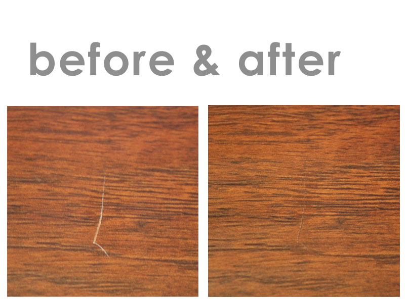 How to Fix Scratches on a Dark Wood Laminate Shiny Floor