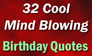 Birthday quotes