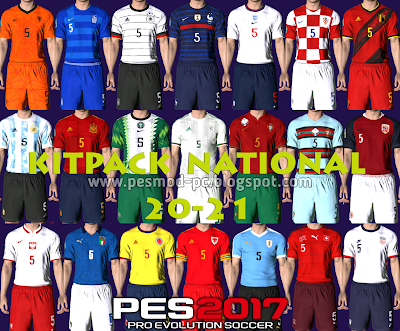 Pes 2017 kitpack national team update