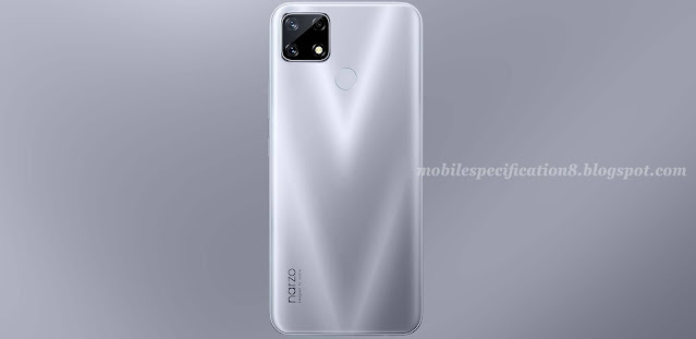 Realme Narzo 20, Price, Specification, Specs, Glory silver, Silver, Colour, Color