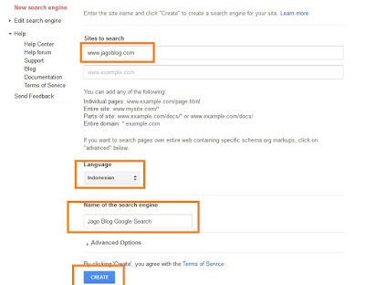 Cara Mengubah Widget Box biasa ke Google Costum Search Engine 