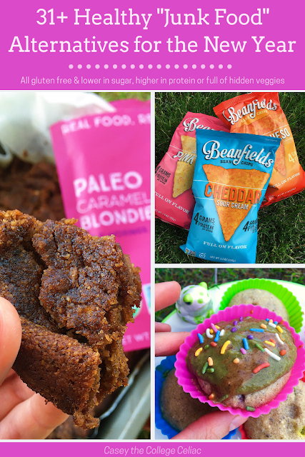 31+ Healthy Junk Food Alternatives and Gluten Free Snacks for the New Year