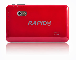 FUSION5 7" RAPID5 ECO TABLET PC (RED)