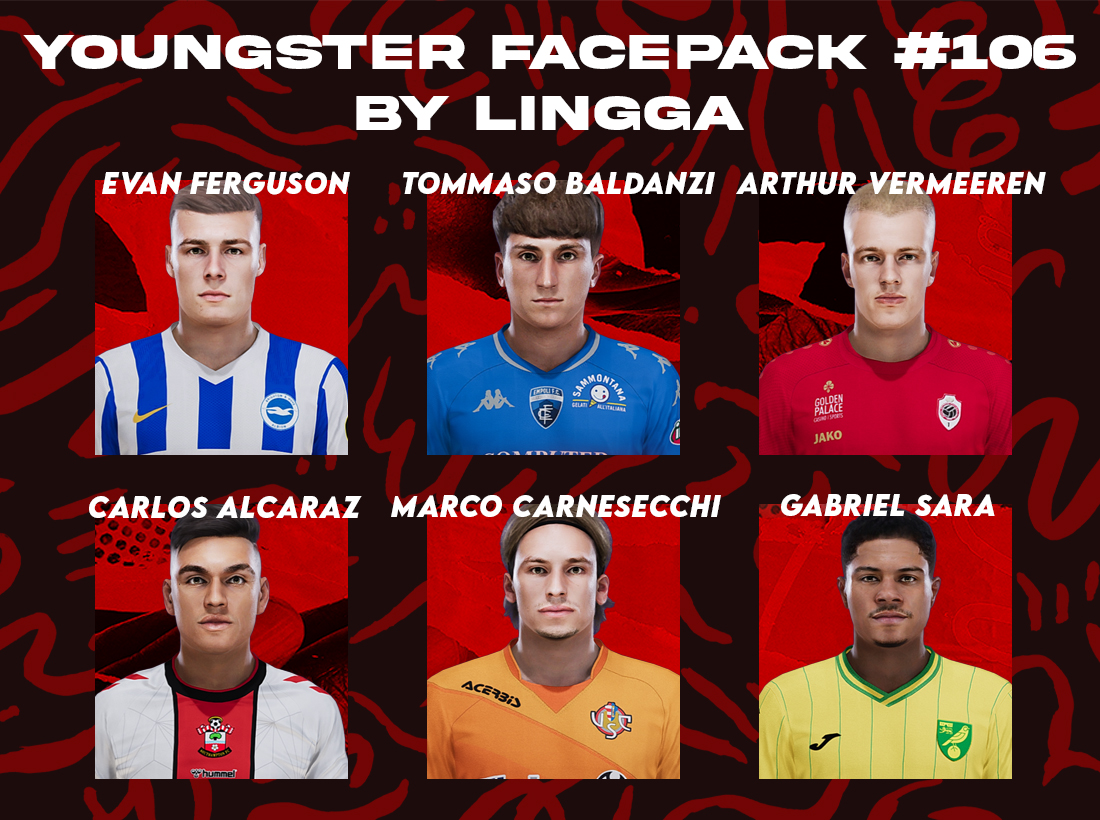 PES 2021 Youngster #106 Facepack by Lingga​