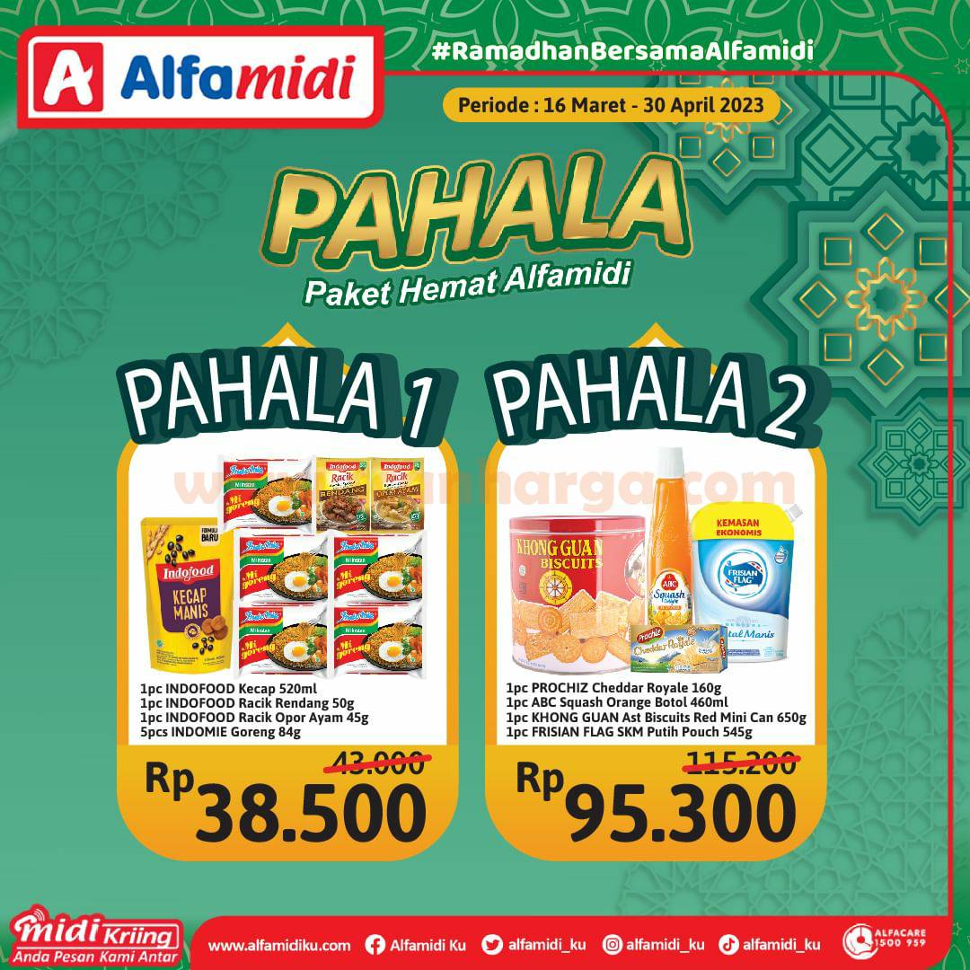 Promo ALFAMIDI Paket PAHALA 16 Maret - 30 April 2023