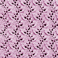 Eyelet Lace 34: Traveling Vine | Knitting Stitch Patterns.