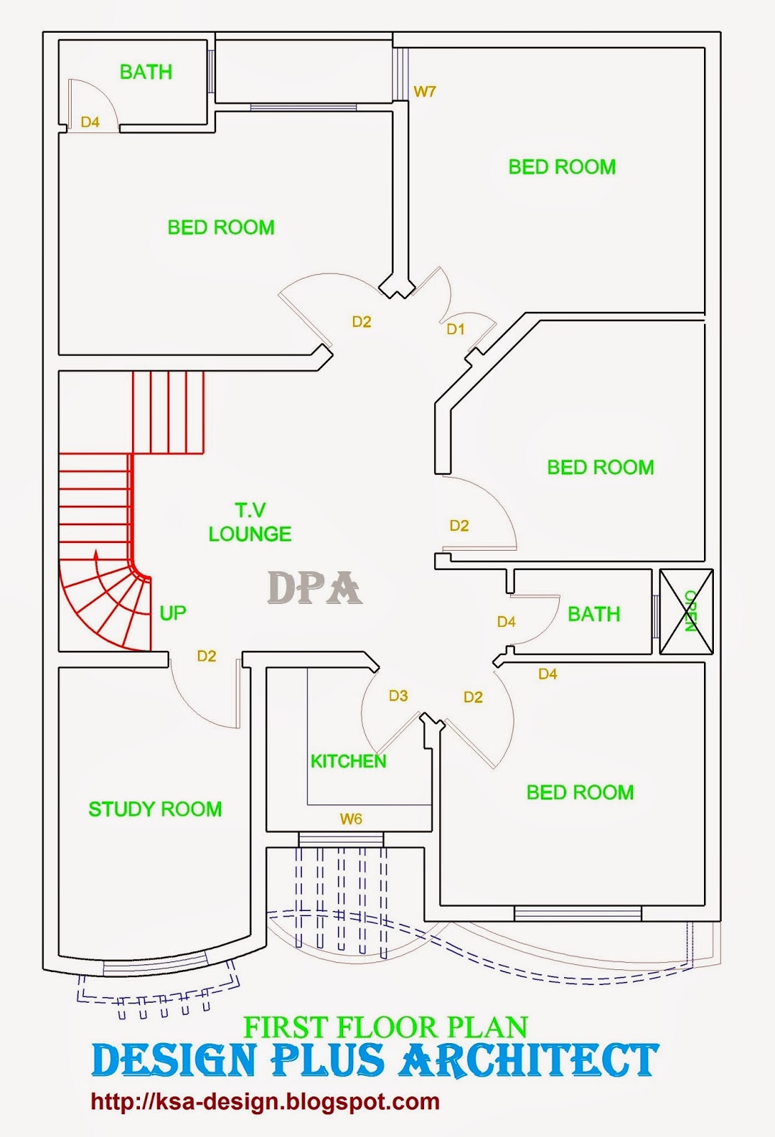 Small House Floor Plans In Pakistan