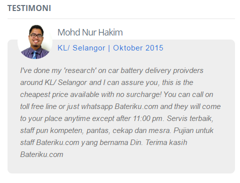 Bateriku.com Review , Bateriku.com , Bateri Kong Bateri Kereta Kong , Bateri Kereta Kong Di Melaka , Periksa Bateri Percuma ,Bateri Kereta Murah , Battery Delivery , Car Batttery ,Battery Assist , Kedai Bateri Kereta ,Hantar Periksa Pasang Percuma, Bateri Kereta Murah Bateriku.Com