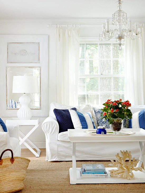 Mix and Chic Cottage  style  decorating  ideas  