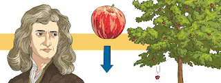 isaac newton and the apple tree