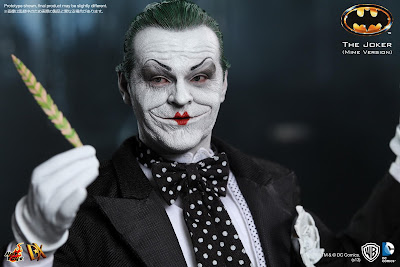 Hot Toys Batman 1989 1/6 Scale Joker 12" Figure (Mime Version)