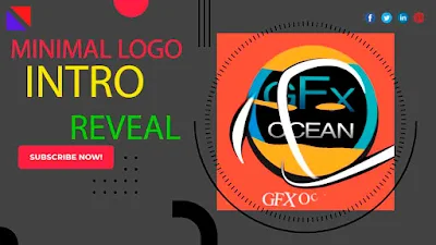 Minimal Logo Intro Reveal After Effect Template Download Free