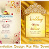 Wedding Invitation Templates Design Psd File Download