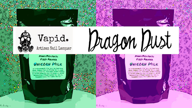 Vapid Lacquer Dragon Dust Fizzy Powder in Unicorn Milk