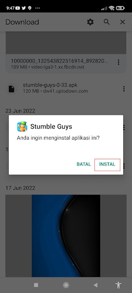 How To Download And Install The Old Version Of The Stumble Guys Game 6