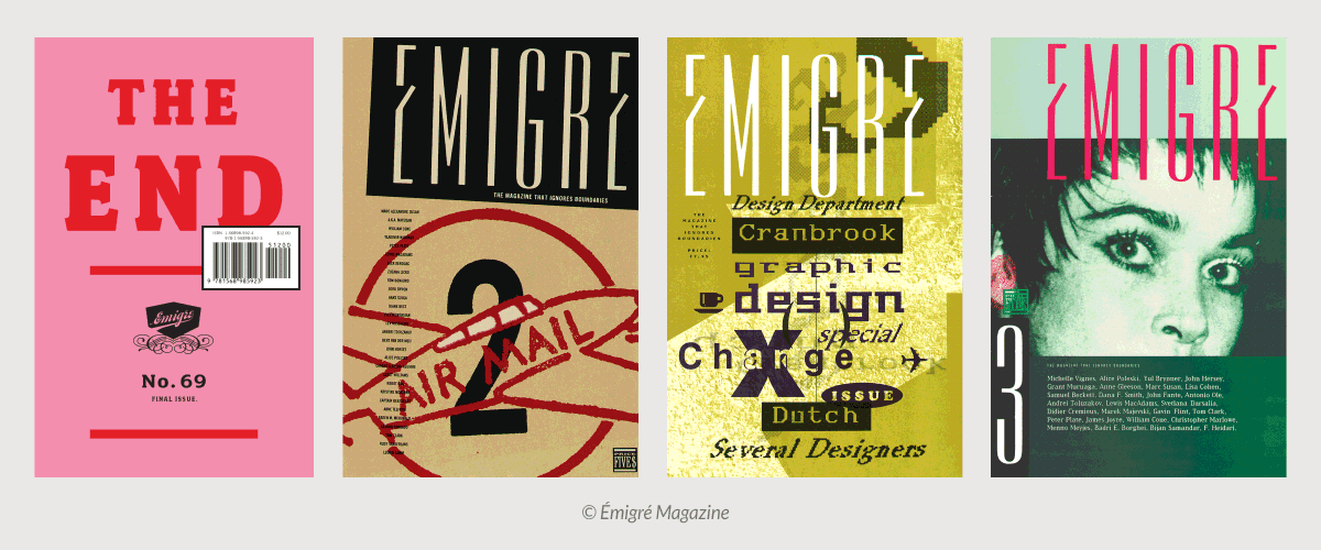 Peristiwa Penting Dalam Desain Grafis - Émigré (1984)