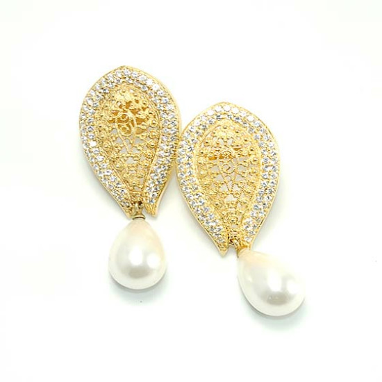 Beautiful designs of Gold earrings Jumkabuttalu designs  HD 