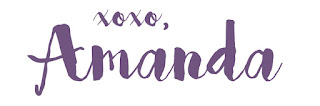 xoxo Amanda signature for Amanda's OK blog